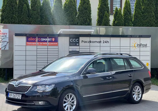 samochody osobowe Skoda Superb cena 39000 przebieg: 356951, rok produkcji 2013 z Ząbki